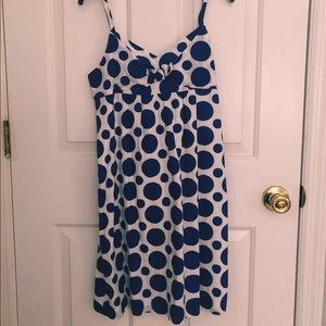 GAP Kids blue polka dot sundress size XXL